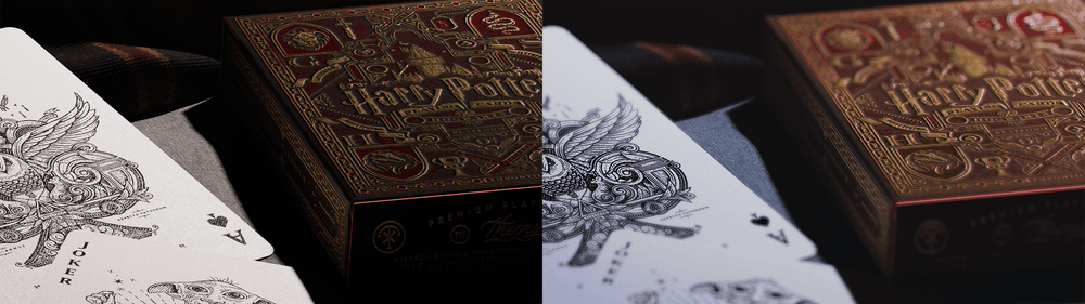Still Life Raw vs Edited Render